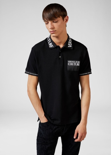 Tricou Polo Versace Logo Barbati | LYCOURP-80